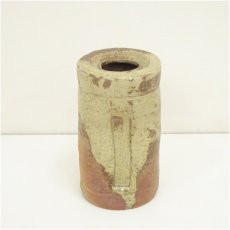画像1: 信楽焼　今井桂秋造　花入 (1)