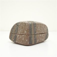 画像2: 丹波焼　市野清治造　香合（共箱） (2)