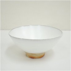 画像2: 京焼　清水保孝造　白釉茶碗（共箱） (2)