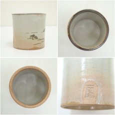 画像6: 吉向焼　八代　吉向十三軒造　御題島蓋置（共箱） (6)