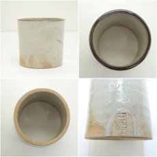 画像6: 吉向焼　八代　吉向十三軒造　御題緑蓋置（共箱） (6)