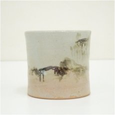 画像3: 吉向焼　八代　吉向十三軒造　御題風景蓋置（箱付） (3)