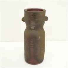 画像2: 備前焼　人間国宝　藤原雄造　花入（共箱） (2)