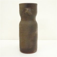 画像4: 備前焼　人間国宝　藤原雄造　花入（共箱） (4)