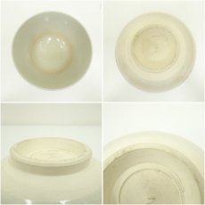 画像6: 京焼　加藤昌山造　色絵七宝花菱茶碗（箱付） (6)