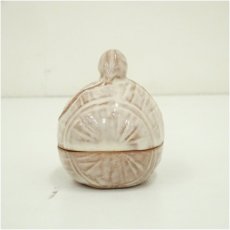 画像3: 萩焼　大和萬山窯造　干支子香合（共箱） (3)
