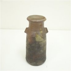 画像2: 備前焼　南燦窯　徳永修造　花入（共箱） (2)
