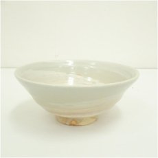 画像2: 萩焼　城山窯　金子信彦造　刷毛目茶碗（共箱） (2)