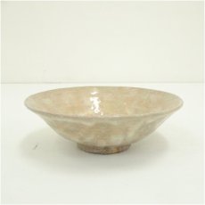 画像2: 萩焼　三輪敏之造　平茶碗（共箱） (2)