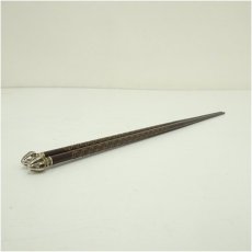 画像3: 炭道具　木村清五郎造　時代七宝象嵌入火箸（共箱） (3)