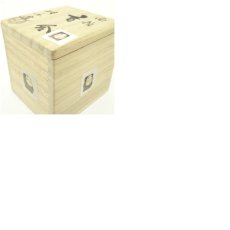 画像7: 京焼　桂窯　伊東桂楽造　面箱香合（共箱） (7)