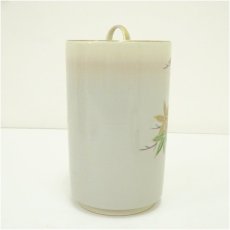 画像3: 京焼　中村陶彩造　仁清写紅葉絵細水指（共箱） (3)