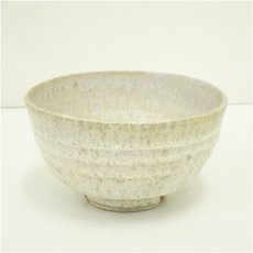 画像2: 京焼　松本為佐視造　萌春茶碗（共箱） (2)