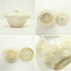 画像6: 大樋焼　大樋長楽造　煎茶器セット（共箱） (6)