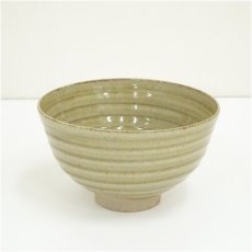 画像2: 虫明焼　曙窯造　茶碗（共箱） (2)