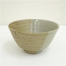 画像2: 伊東圭造　片身賛伊羅保茶碗（共箱） (2)