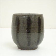 画像3: 京焼　河合卯之助造　掛分湯呑（共箱） (3)