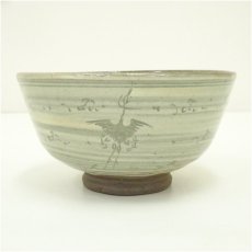 画像2: 小豆島焼　岡本雅仙造　茶碗（共箱） (2)