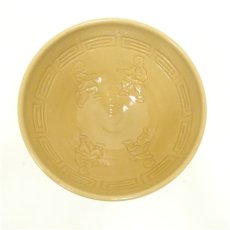 画像4: 京焼　桃山窯　橋本喜泉造　人形手写茶碗（共箱） (4)