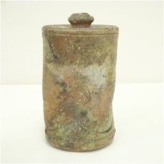 画像2: 伊賀焼　香山窯造　森里香山　花入（共箱） (2)