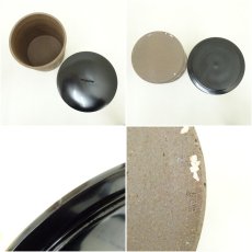 画像6: 楽助造　南蛮縄簾水指（共箱） (6)