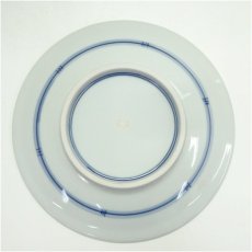 画像3: 松本為佐視造　染付干支戌飾皿（共箱） (3)