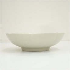 画像3: 京焼　加藤渓山造　牙黄磁双鶴鉢（共箱） (3)