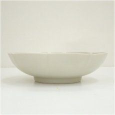 画像4: 京焼　加藤渓山造　牙黄磁双鶴鉢（共箱） (4)