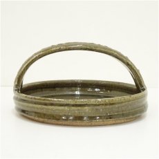画像3: 長森慶造　手付菓子器（共箱） (3)