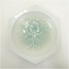 画像3: 京焼　河合誓徳造　蘭花皿（共箱） (3)
