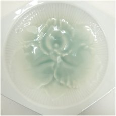 画像4: 京焼　河合誓徳造　蘭花皿（共箱） (4)