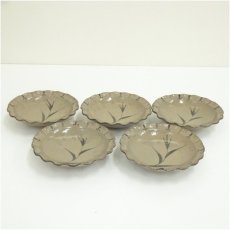 画像2: 唐津焼　三玄窯造　中里重利　絵唐津皿（共箱） (2)