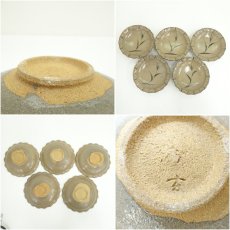 画像7: 唐津焼　三玄窯造　中里重利　絵唐津皿（共箱） (7)