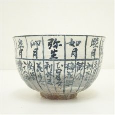 画像4: 京焼　浅見与し三造　暦手茶碗（共箱） (4)