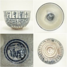 画像6: 京焼　浅見与し三造　暦手茶碗（共箱） (6)
