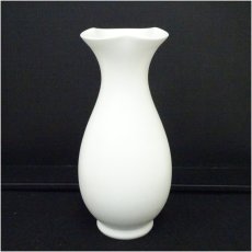 画像2: 出石焼　永澤昇造　白磁花入（保護箱） (2)