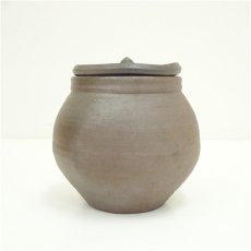 画像4: 作家物　備前焼　水指（共箱） (4)