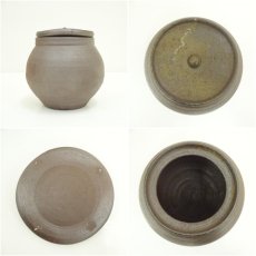 画像6: 作家物　備前焼　水指（共箱） (6)