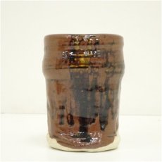 画像3: 加藤芳右衛門（十鳳）造　古瀬戸掛花入（共箱） (3)