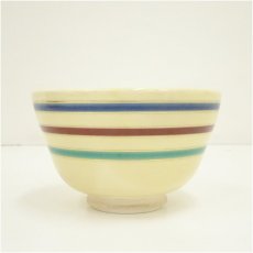 画像4: 京焼　加藤松香造　色絵三福茶碗（共箱） (4)