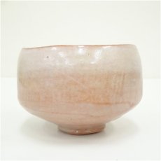 画像4: 京焼　井上春峰造　内金赤楽茶碗（共箱） (4)