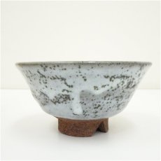 画像3: 乾隆窯　斎藤乾一造　鉄刷毛目茶碗（共箱） (3)