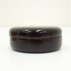 画像3: 漆塗牡丹蒔絵香合（保護箱） (3)