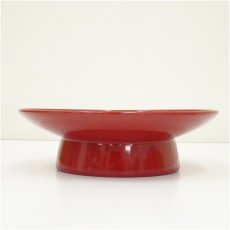 画像4: 平安　象彦　朱漆塗菓子器（箱付） (4)