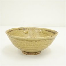 画像2: 京焼　河合瑞豊造　伊羅保茶碗（共箱） (2)