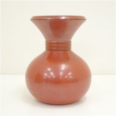 画像4: 平安象彦造　朱漆塗砂金袋花生（共箱） (4)