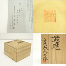 画像7: 萩焼　十一代　大和松緑（春信）造　茶碗（共箱） (7)