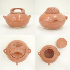 画像6: 佐々木昭楽造　赤楽大渡茶入（共箱） (6)