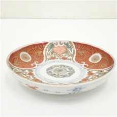 画像2: 古伊万里　染錦四寸皿10客（保護箱） (2)