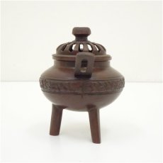 画像3: 銅三足香炉 (3)